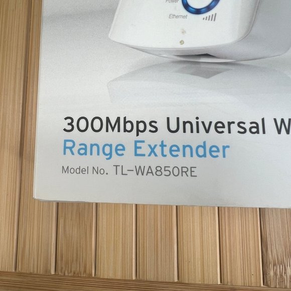 New Open Box TP-Link TL-WA850RE 300Mbps Universal WiFi Range Extender - Picture 7 of 7